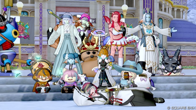 チームメンバーで集合写真！