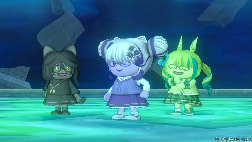 仮装メイクでプクになった