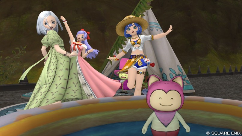 ビニールブール開き