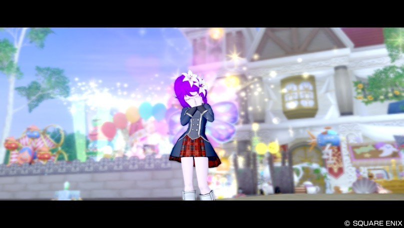 私を見ちゃだめ♪