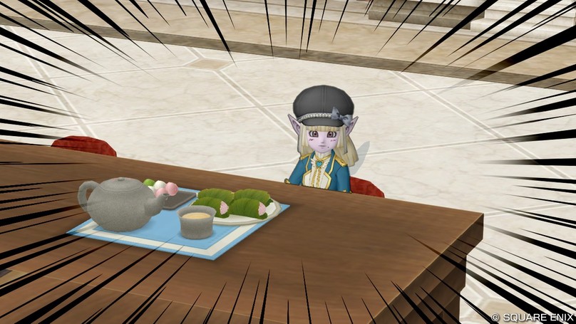 どうしても食べたいお餅...ペロッ