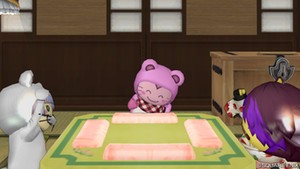 コタツの上でも遊べるちうよね