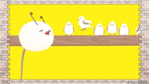 白くてモフモフ