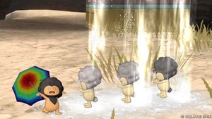 線状降水帯ごっこ～～!!
